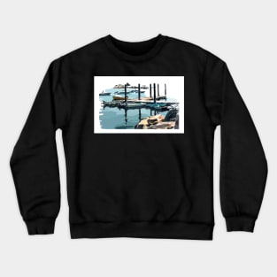 Group of Boats 2 Crewneck Sweatshirt